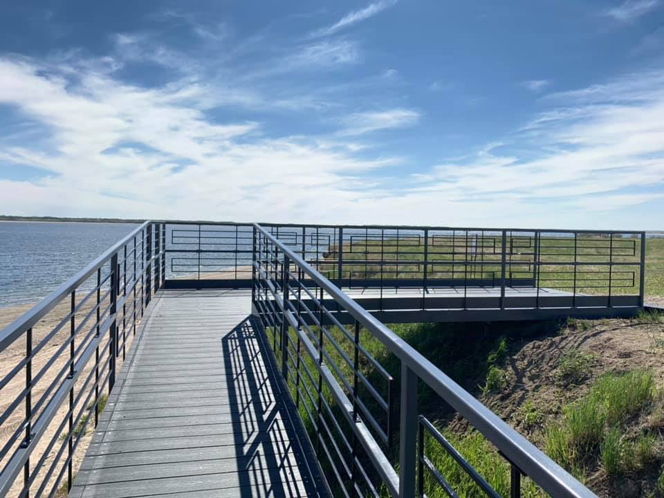 Sunset Beach at Lake Diefenbaker Beach Access Ramp