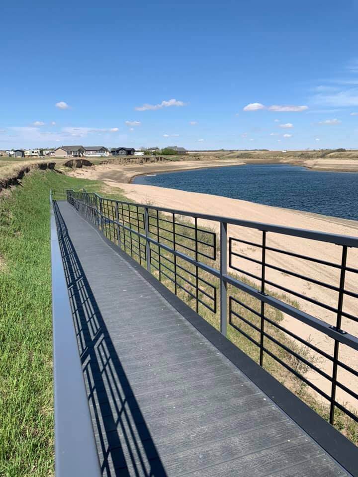 Sunset Beach at Lake Diefenbaker Beach Access Ramp