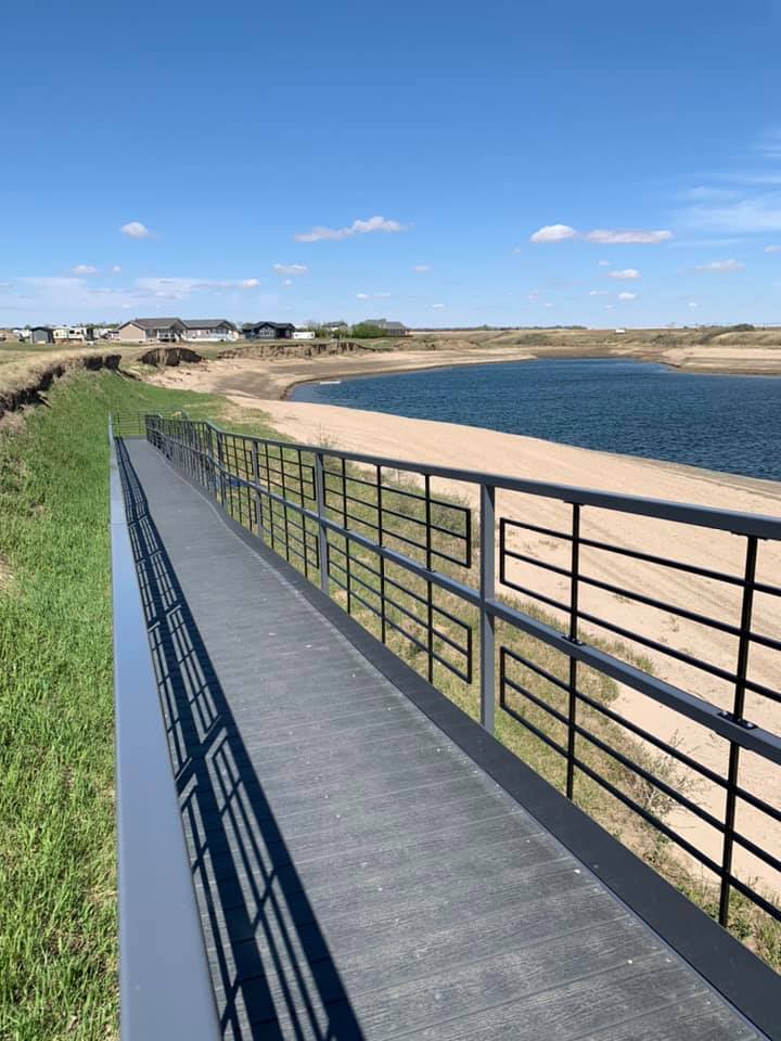 Sunset Beach at Lake Diefenbaker Beach Access Ramp