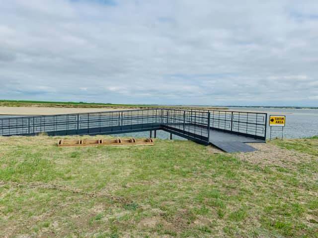 Sunset Beach at Lake Diefenbaker Beach Access Ramp