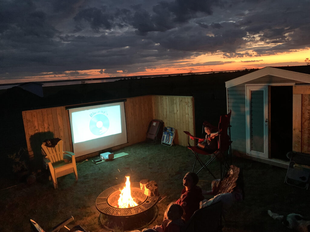 Sunset Beach at Lake Diefenbaker