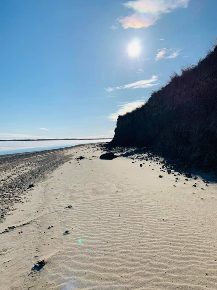 Sunset Beach at Lake Diefenbaker