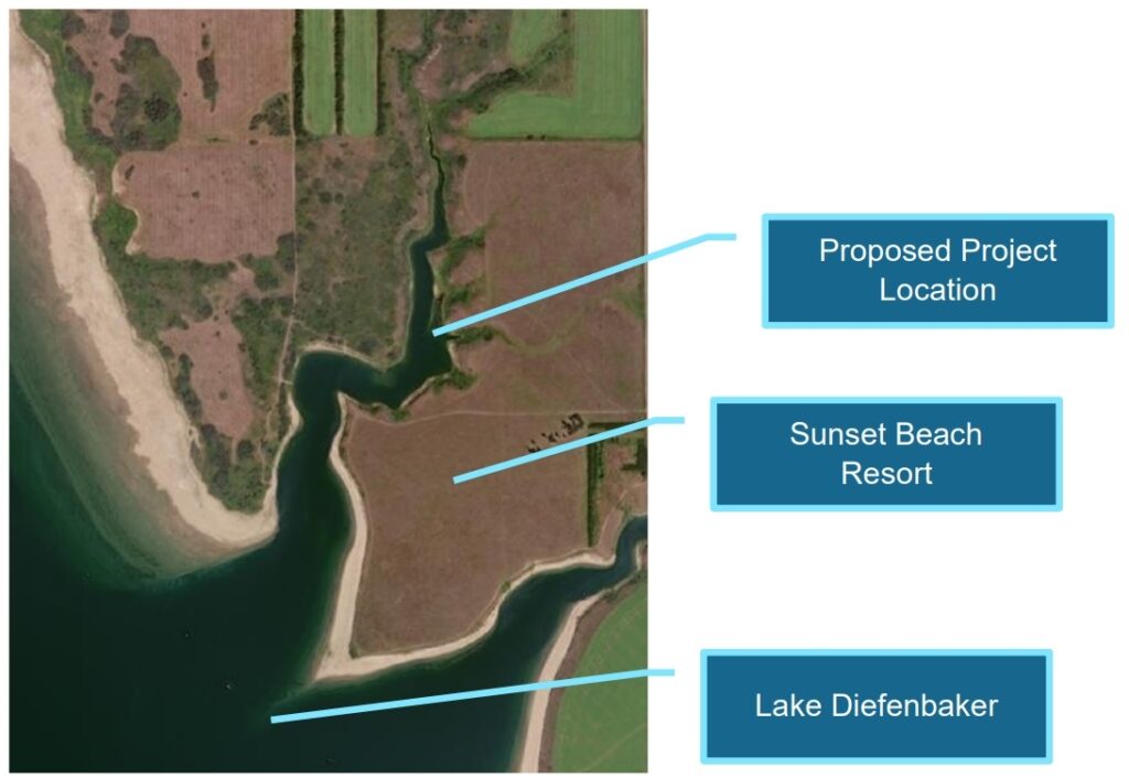 Proposed Marina Location