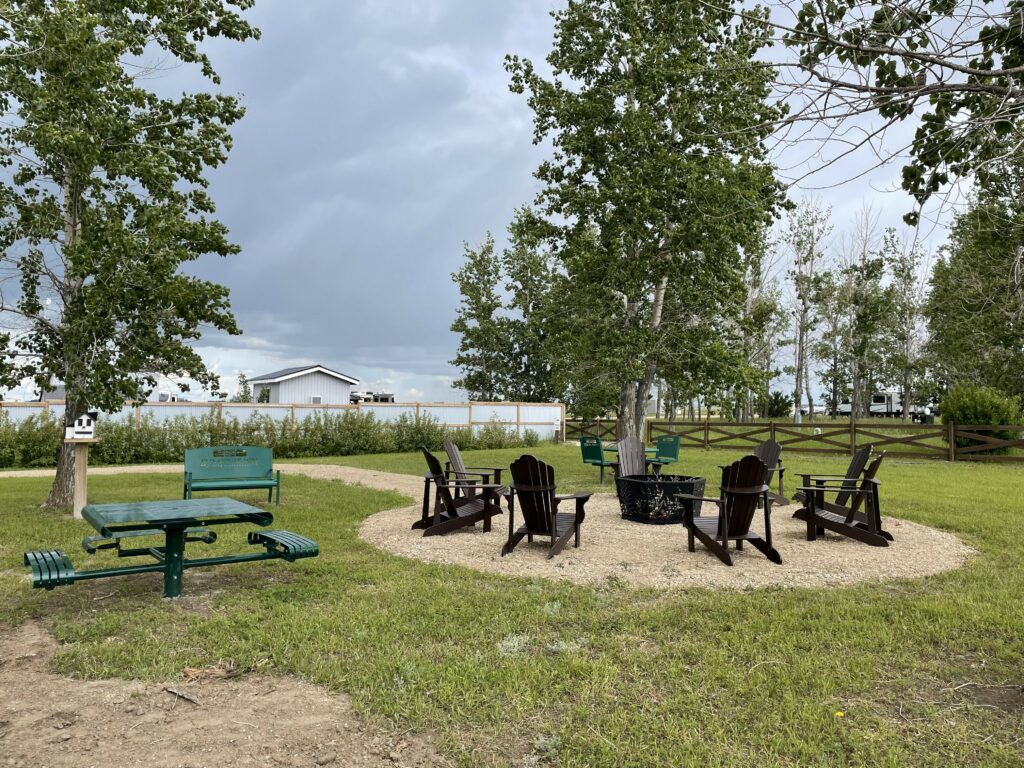 Sunset Beach Community Fire Pit Area