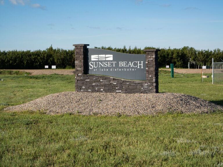 Sunset Beach entrance sign