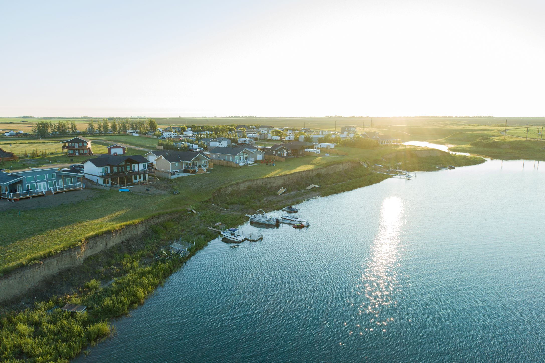 sunset beach cooper bay view